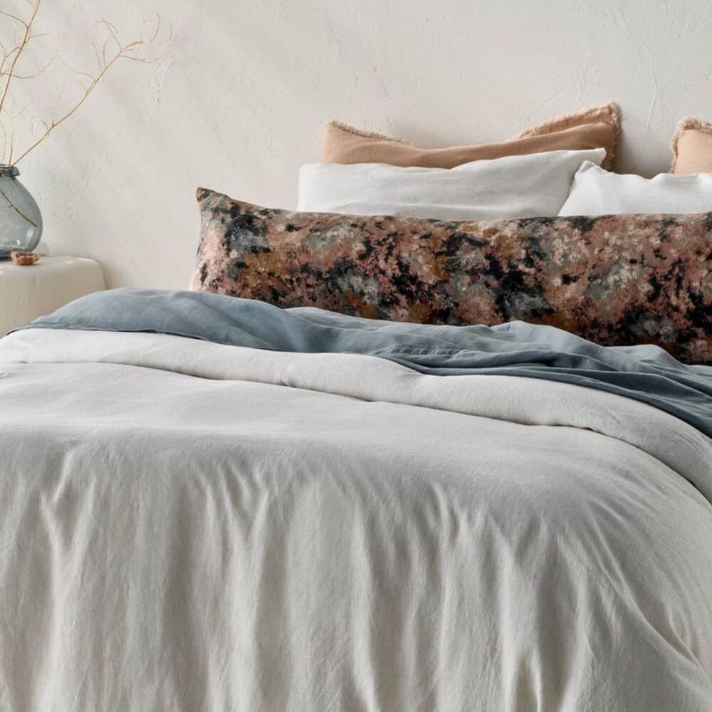 King Linen Duvet Set Light Gray - Casaluna - Picture 2 of 4